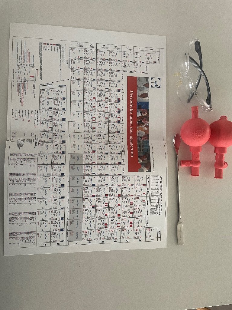 practicum materiaal chemie biomedische -periodiek systeem A3, Boeken, Ophalen of Verzenden, Zo goed als nieuw, Hoger Onderwijs