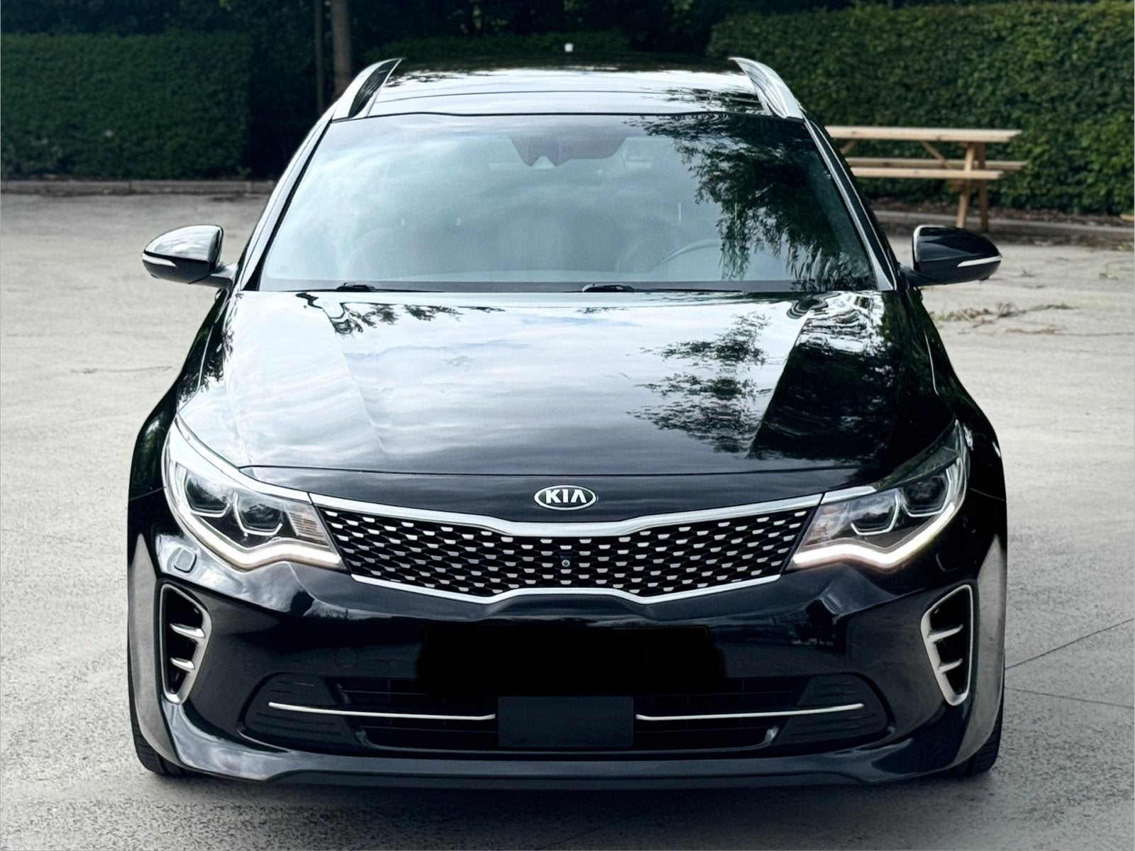 Kia Optima 1.7 crdi Gt Line Automaat, Auto's, Kia, Automaat, Euro 6, Optima, Zwart