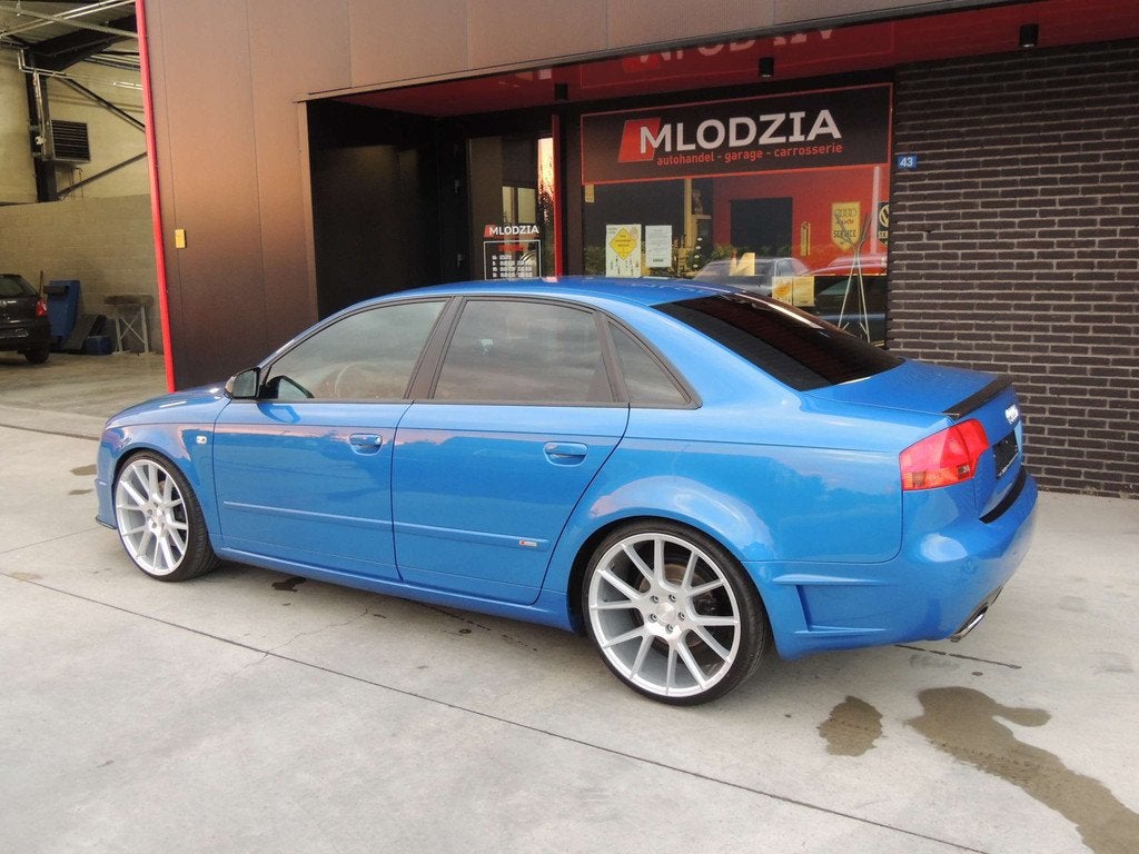 Audi A4 DTM TUNED Vmaxx 20" Veemann of 19" JP breedset, Auto's, Voorwielaandrijving, 4 deurs, Gebruikt, Automatische klimaatregeling