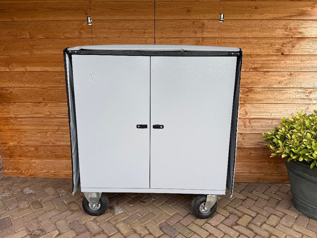 MVV TACKBOX XL | Luxe Aluminium Zadelkast Concourskast, Enlèvement ou Envoi, Neuf, Autres disciplines