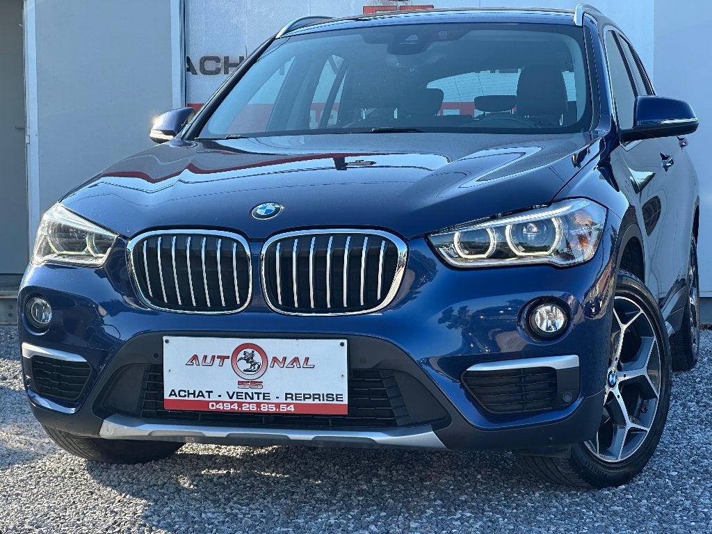 BMW X1 1.5iAS sDrive18*1PROPRIO*CARNET*BOITE AUTO*CAMERA*GPS, Autos, Achat, Euro 6, Entreprise, Entretenue par le concessionnaire
