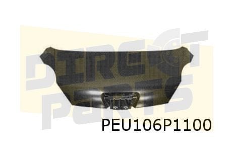 Peugeot 107 (-2/12) motorkap (te spuiten) Origineel! 1611149, Neuf, -, -, -