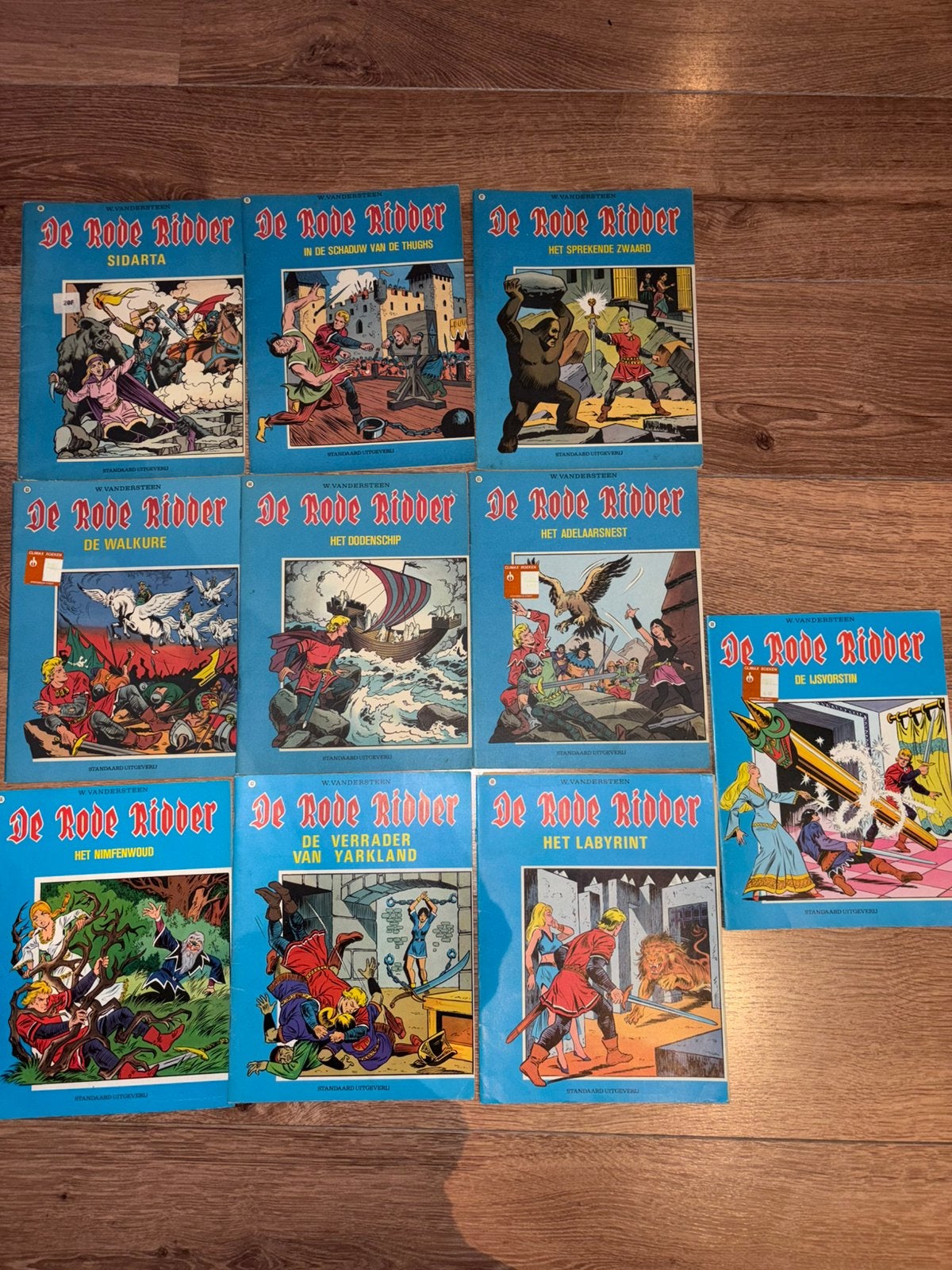 Strips De Rode Ridder, Boeken, Meerdere stripboeken, Ophalen of Verzenden, Gelezen