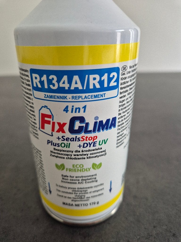 Easyklima R134A / R12 Airco vulling 4 in 1 voor auto, Ophalen of Verzenden, Nieuw