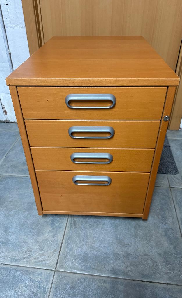 Ladenkast bureau, Huis en Inrichting, Kasten | Ladekasten, Ophalen, Minder dan 50 cm, Gebruikt, 75 cm of meer