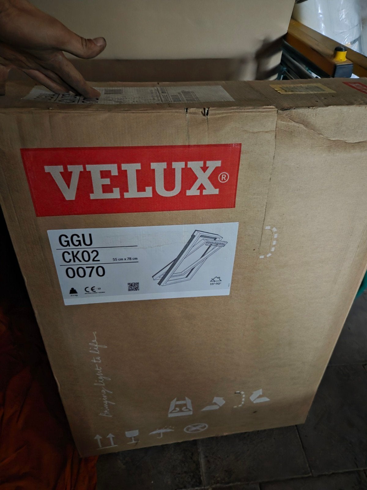 velux met gootstukken, Doe-het-zelf en Bouw, Ophalen, Nieuw, Dakraam, Dubbelglas