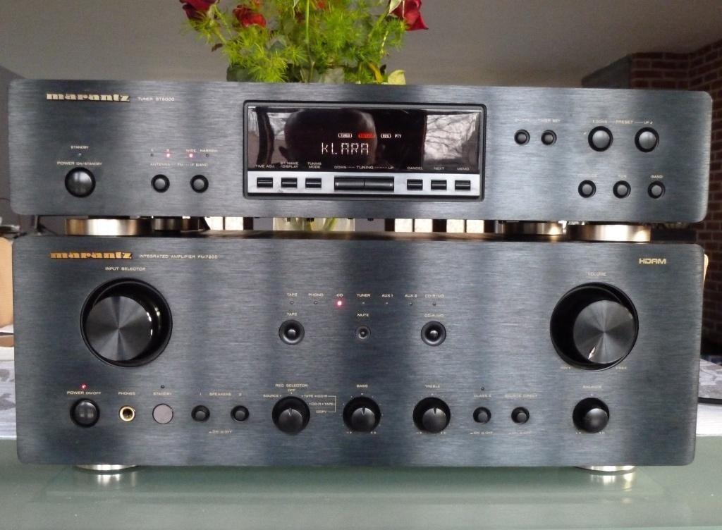 Marantz PM7000, gereviseerd, phono upgr.,TOP geluid, Audio, Tv en Foto, Versterkers en Ontvangers, Refurbished, 60 tot 120 watt