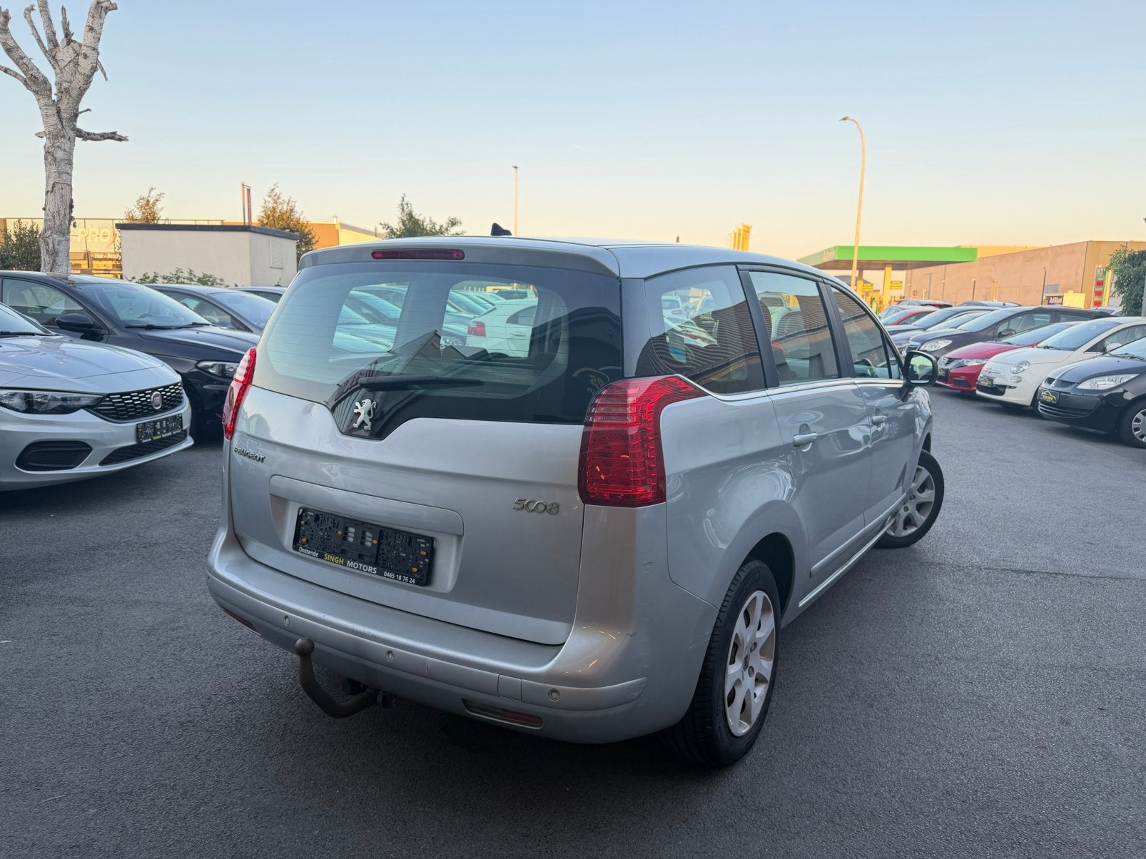 Peugeot 5008 1.6 HDi | Airco | Keuing+Carpass | GARANTIE |, Autos, Achat, 82 kW, Entreprise, Tissu