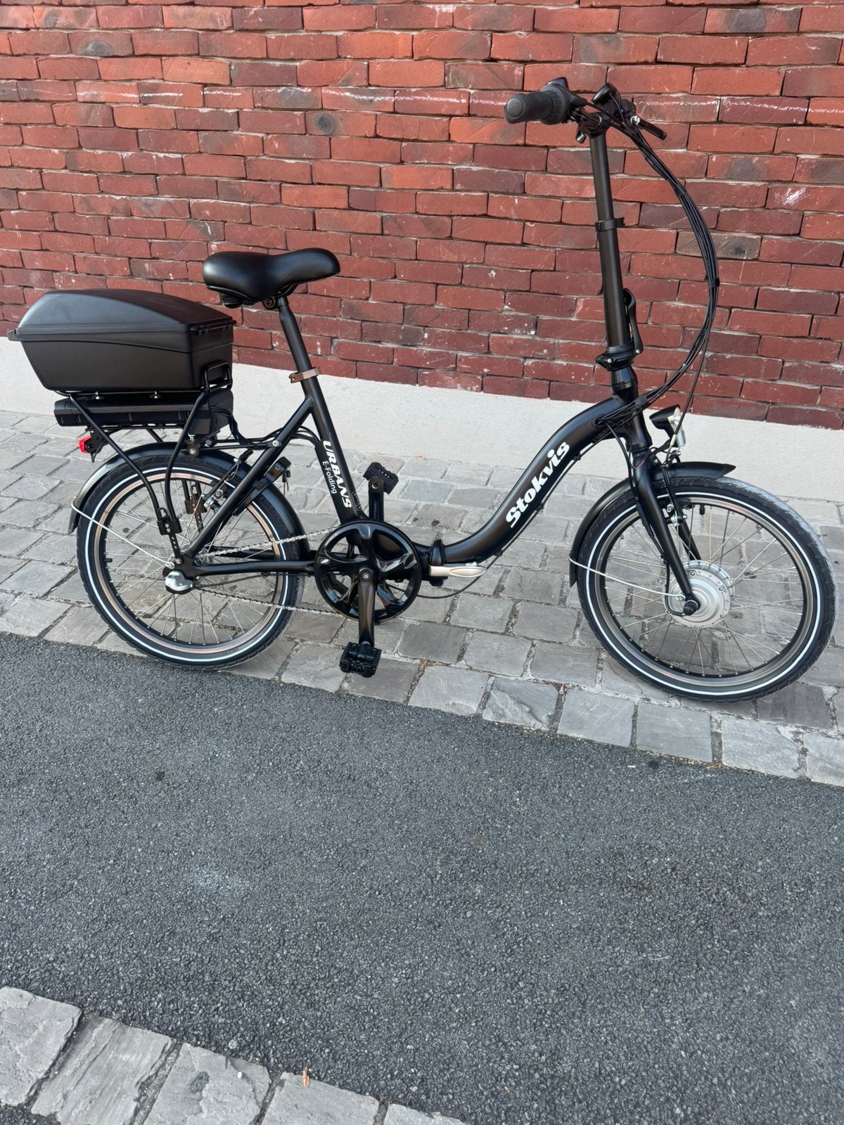 Vélo électrique pliable STOKVIS URBANS E-FOLDING Neuf, Vélos & Vélomoteurs, Vélos électriques, Comme neuf, Autres marques, Moins de 47 cm