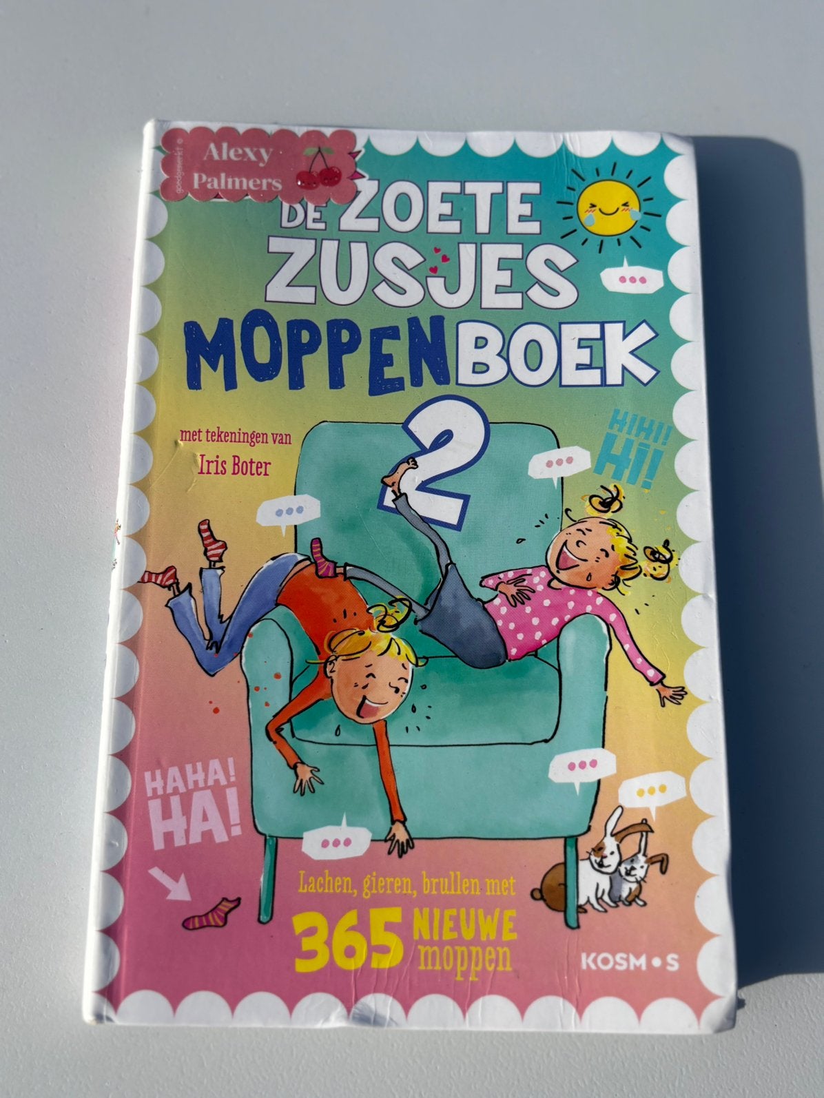 Moppenboek de zoete zusjes, Ophalen of Verzenden, Zo goed als nieuw