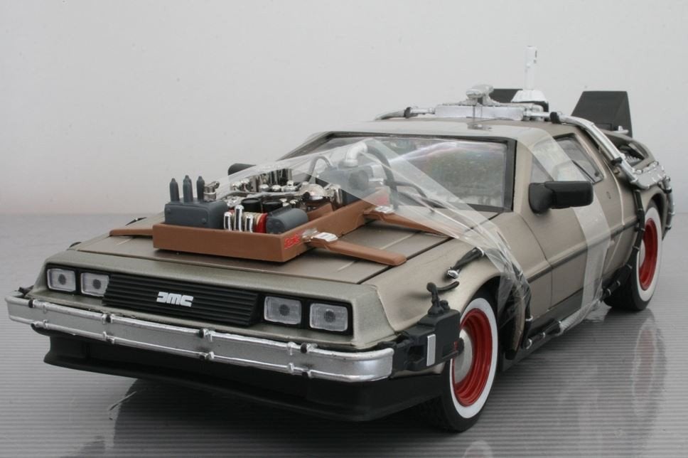Sun Star 1/18 DeLorean-DMC12 (Back to the Future), Hobby & Loisirs créatifs, Voitures miniatures | 1:18, Enlèvement ou Envoi, Neuf