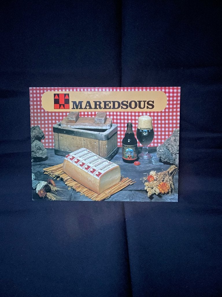 Panneau publicitaire Maredsous, Collections, Enlèvement, Utilisé, Panneau, Plaque ou Plaquette publicitaire, Autres marques