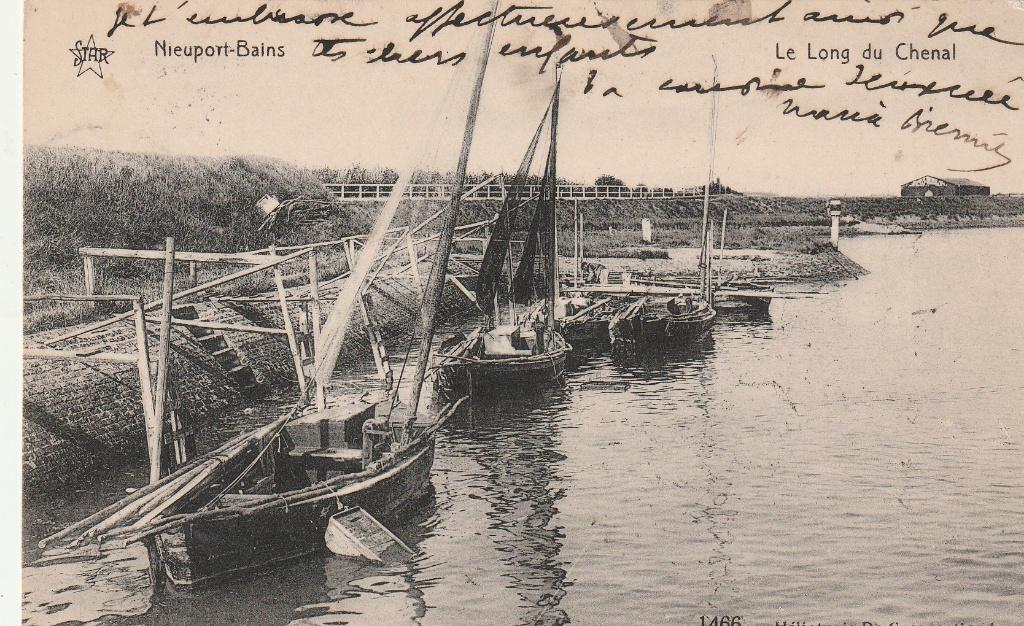 Nieuwpoort-Nieuport, Collections, Cartes postales | Belgique, Envoi