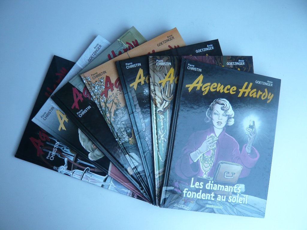 Bd AGENCE HARDY tomes 1 à 7 (EO ttbe) de GOETZINGER, Enlèvement ou Envoi, Série complète ou Série, Utilisé, GOETZINGER / CHRISTIN