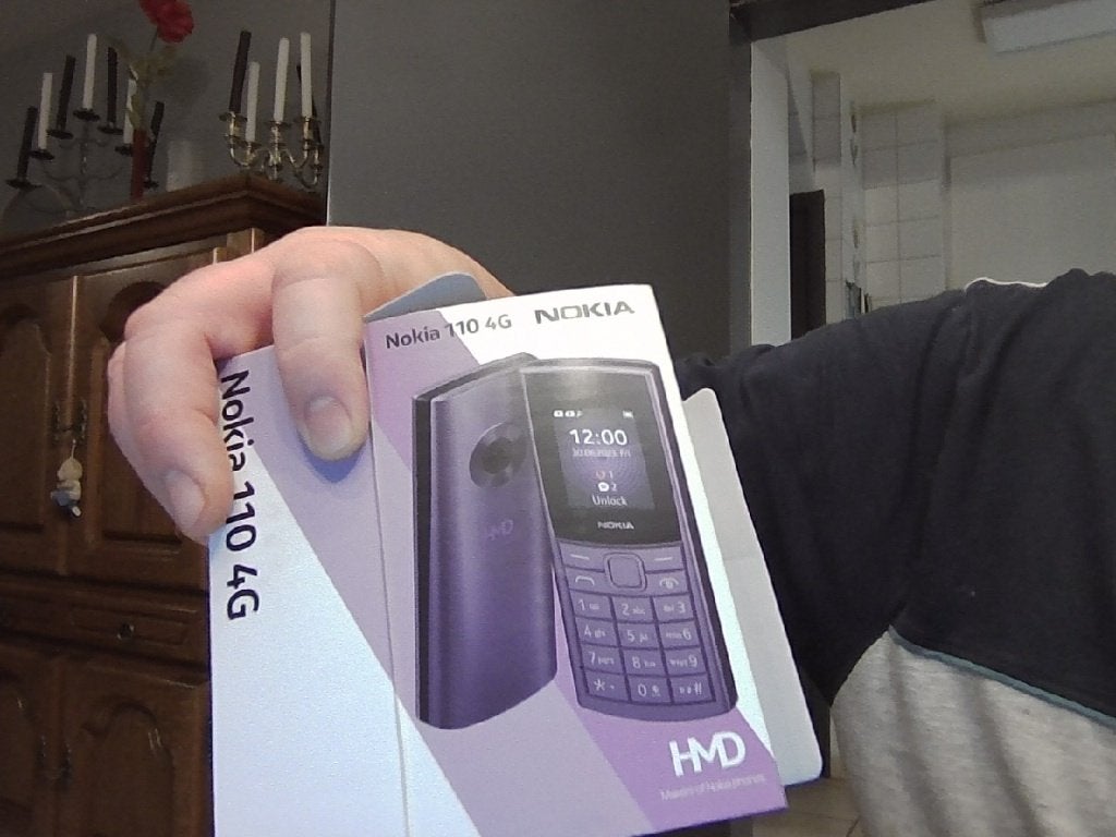 1 gsm nokia 110 MOET WEG DOE GERUST EN BOD, Ophalen, Zwart, Fysiek toetsenbord, Nieuw