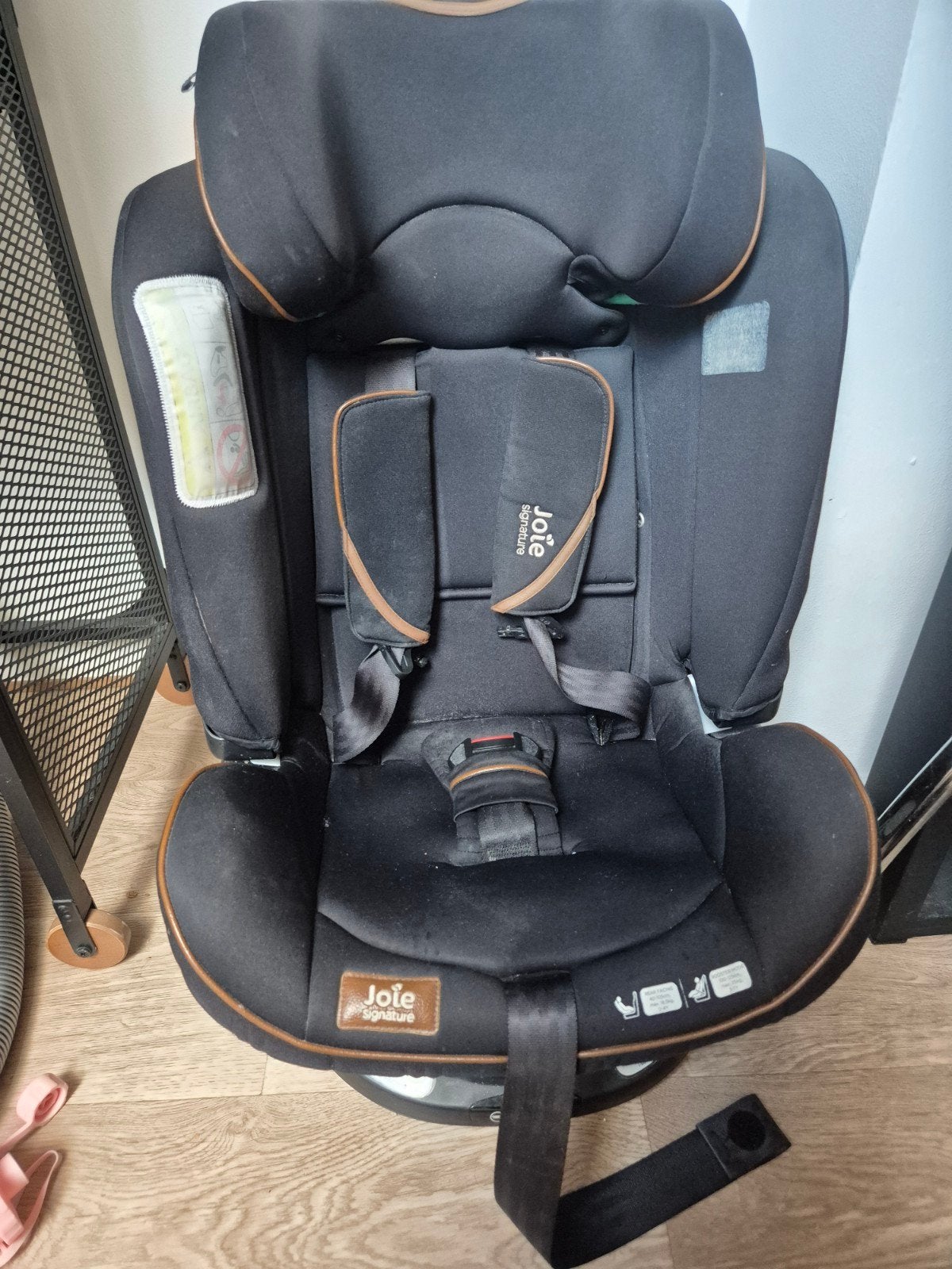 siege auto joie, Enlèvement