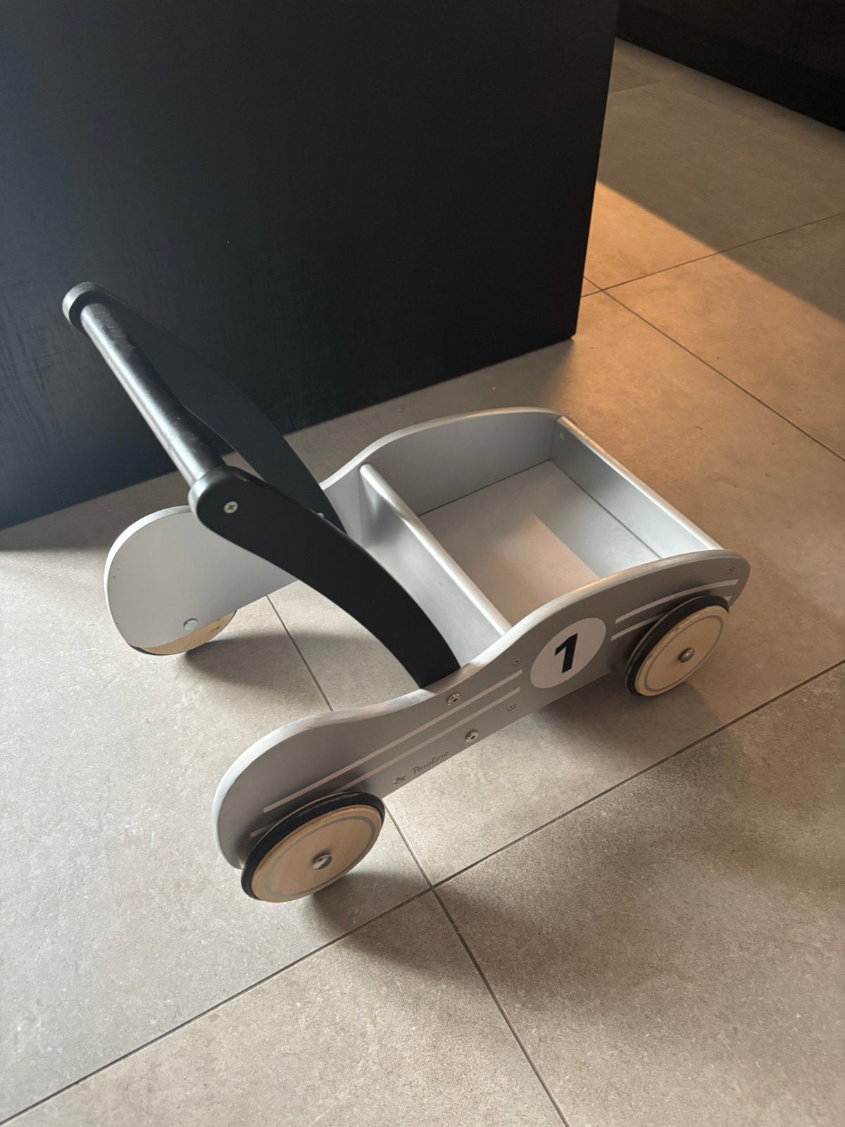 Loopwagen auto, Kinderen en Baby's, Ophalen, Zo goed als nieuw
