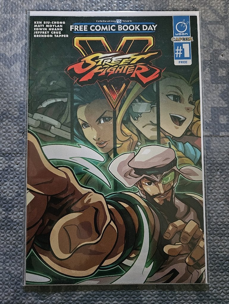 Street Fighter V - Free Comic Book Day 2016, Boeken, Strips | Comics, Nieuw, Eén comic, Ophalen of Verzenden