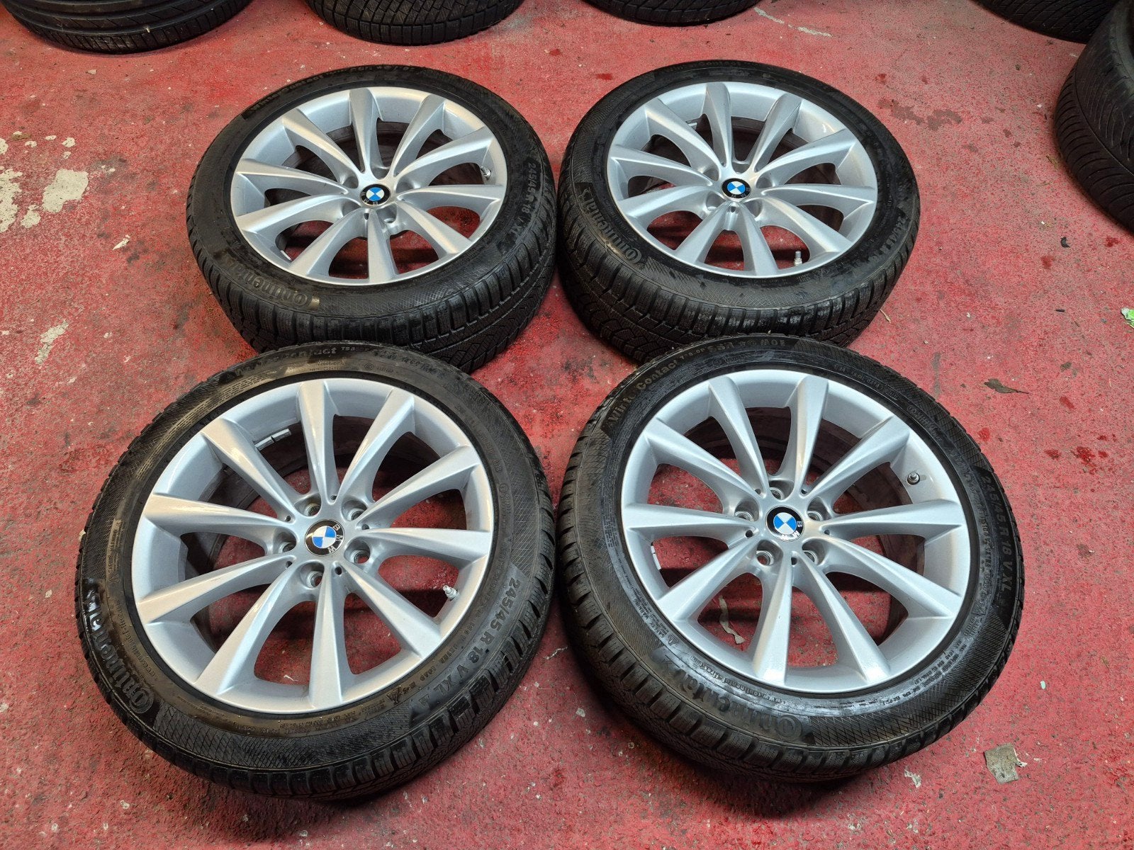 jantes BMW origine 18" kit hiver NEUF série 5 G30 G31 5x112, Enlèvement, Neuf, BMW
