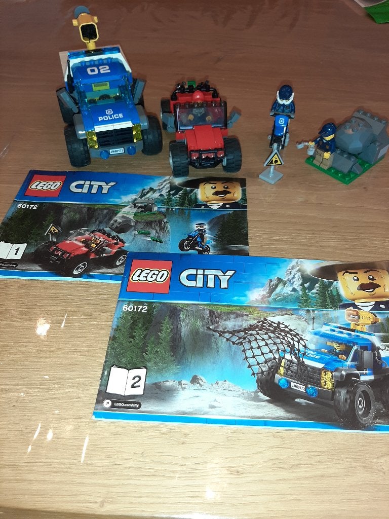 Ensemble Lego City Police 60172 Dirt Road Pursuit, City, Enlèvement ou Envoi, Lego, Ensemble complet