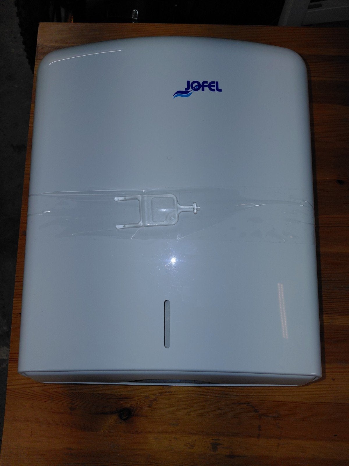 JOFEL dispenser handdoeken, Kunststof, Ophalen of Verzenden, Zo goed als nieuw, Wit
