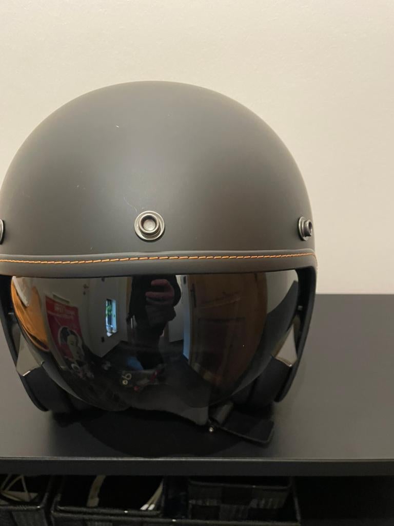Vespa helm Belfast EVO Scorpion EXO, Enlèvement, Comme neuf