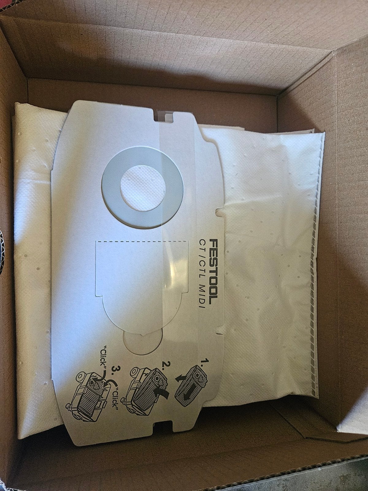 Festool ct midi stofzuigerzakken - ongebruikt in de doos, Ophalen of Verzenden, Nieuw