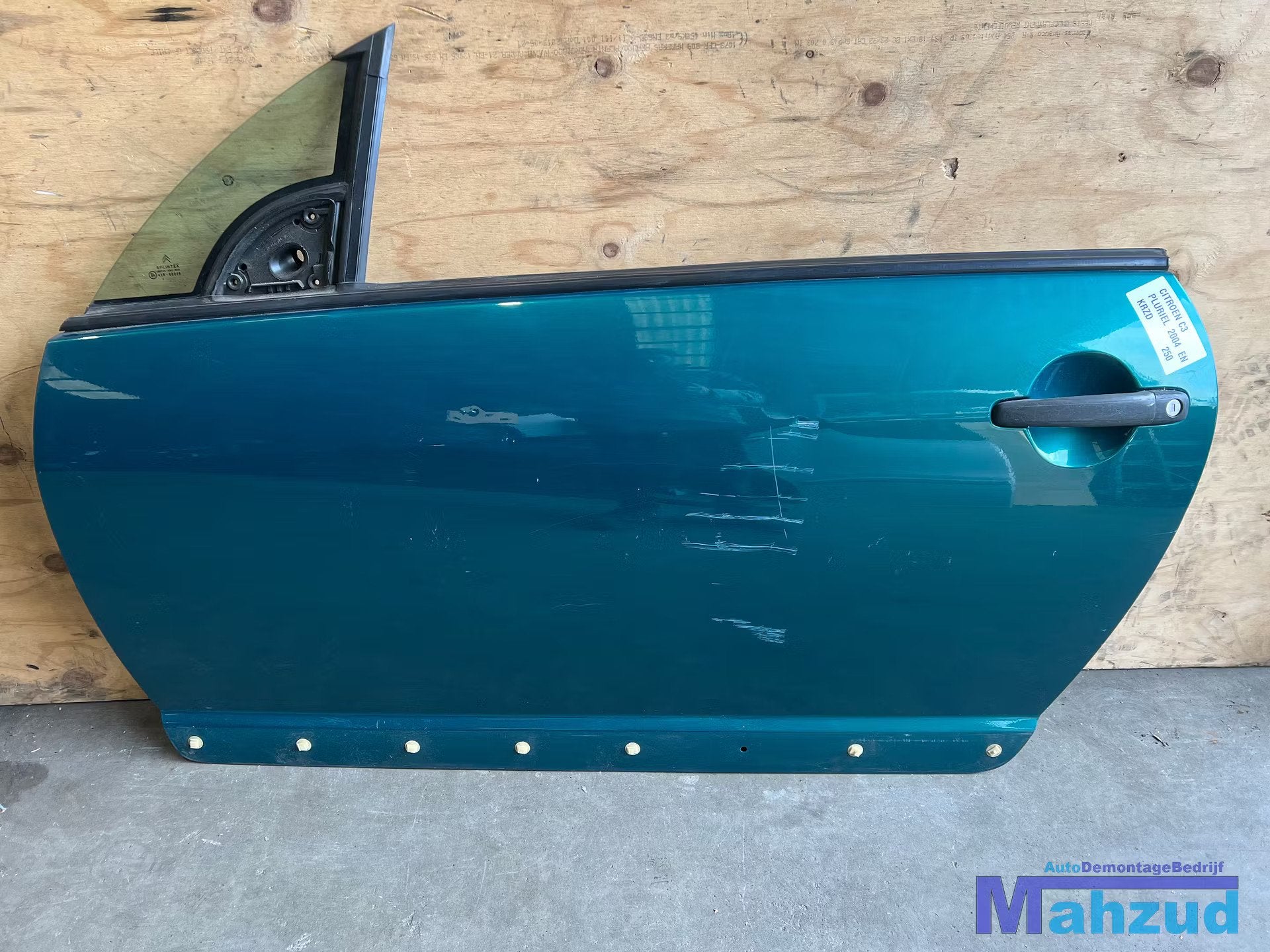 CITROEN C3 PLURIEL GROEN KRZD links deur portier, Info@fabrikant.eu, Fabrikant BV, Fabrikantstraat 1
1000 AA  Amsterdam, NL, Utilisé