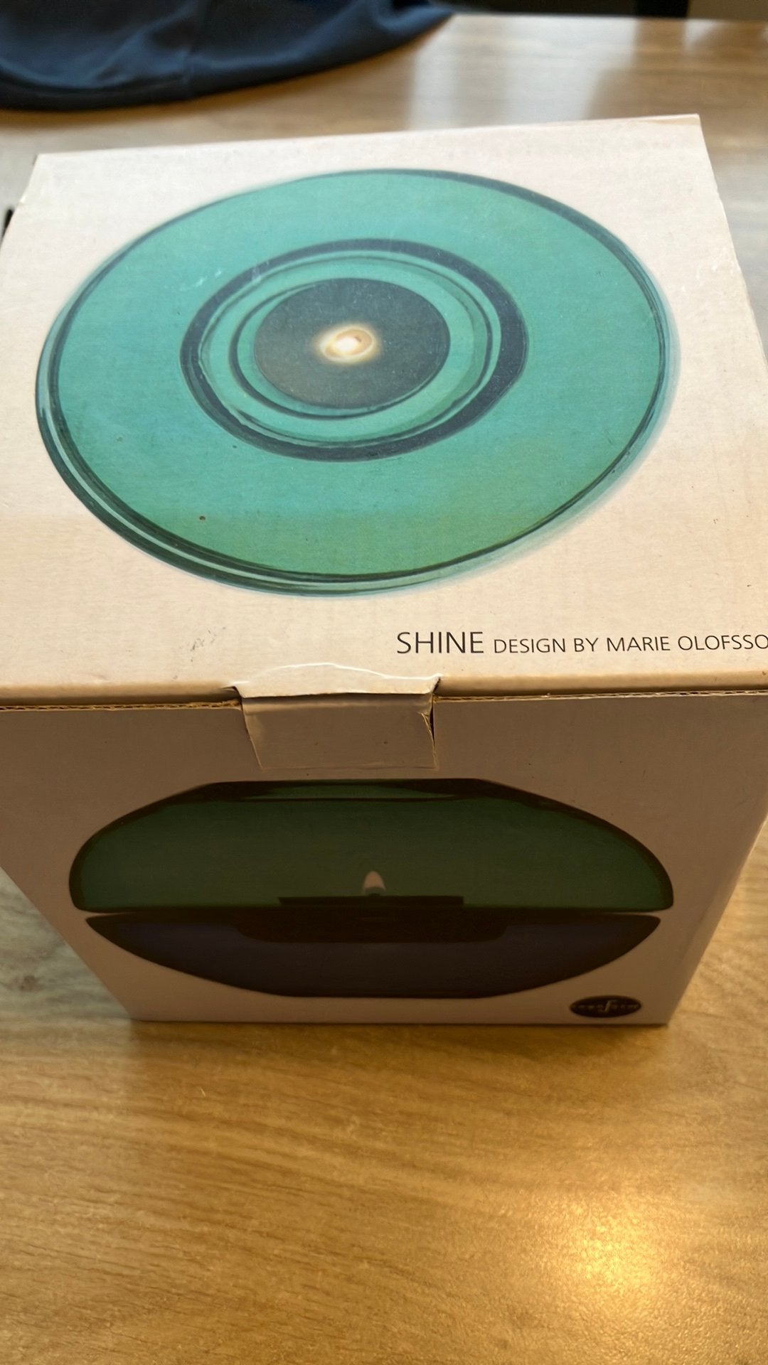 Sagaform Shine waxinelichthouder – MarieOlofsson, Antiquités & Art, Enlèvement, Chandelier, Bleu, Verre