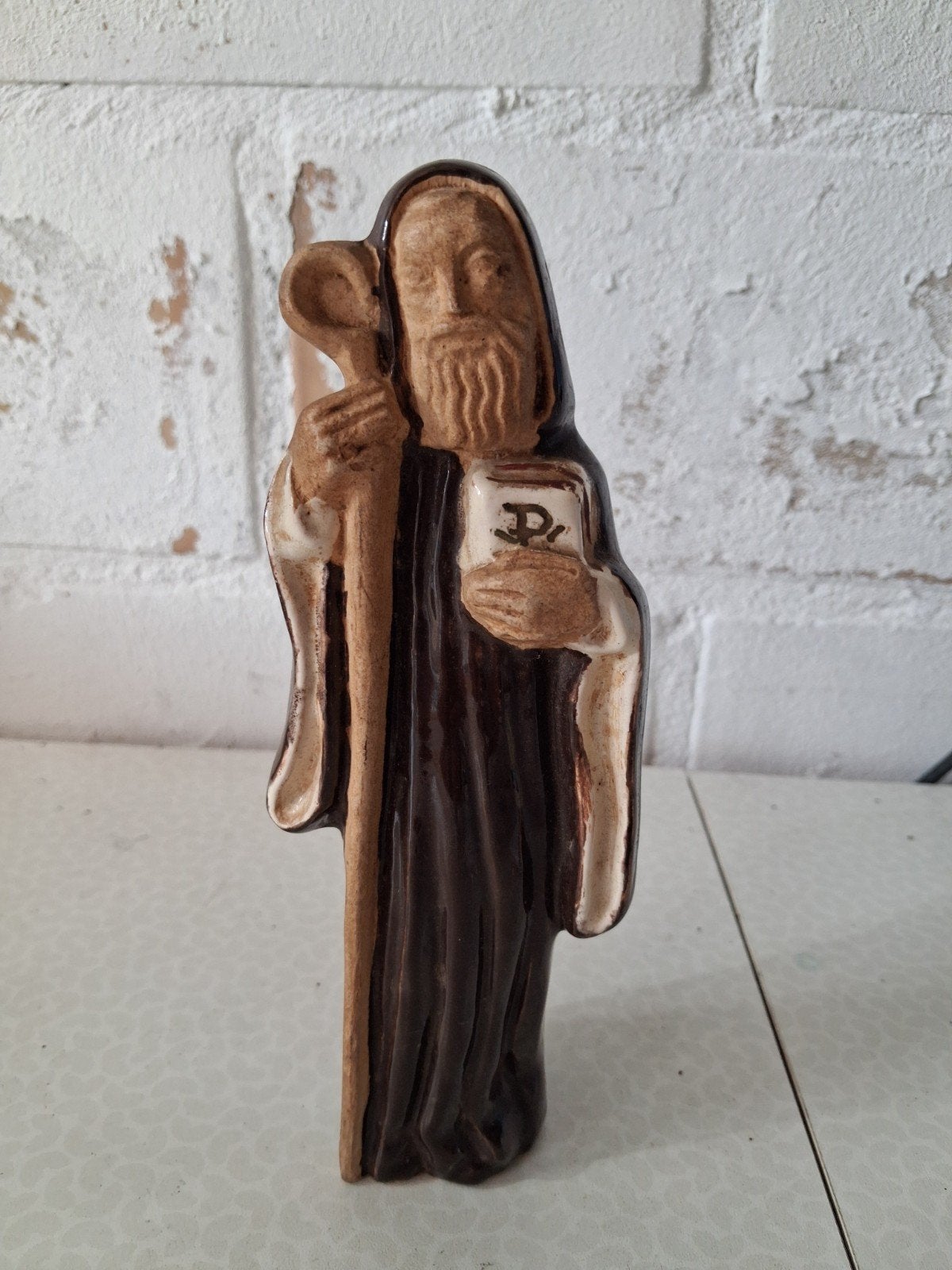 keramiek beeldje van sint Antonius abt, Ophalen of Verzenden