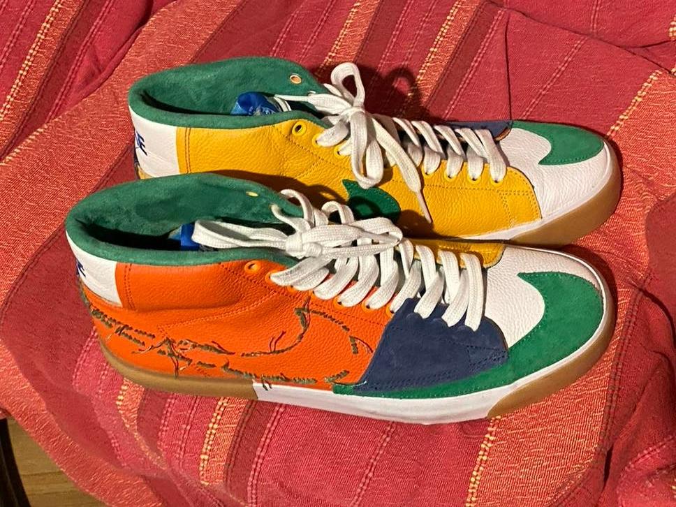 Nike SB Blazer Mid Edge, Zoom Air - 45,5 - neuves, Enlèvement ou Envoi, Neuf, Chaussures