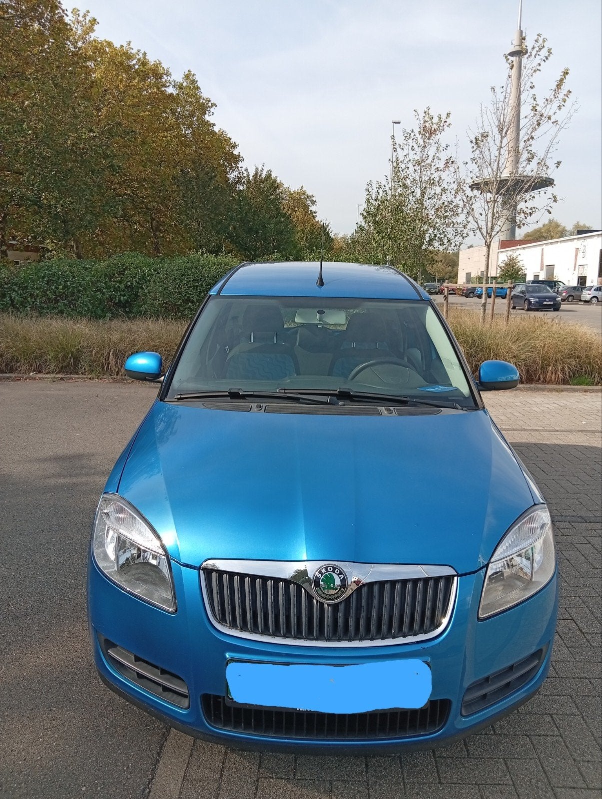 Skoda Roomster  1.4 benzine 123.000km gekeurd voor verkoop, Auto's, Voorwielaandrijving, Monovolume, Radio, 4 cilinders