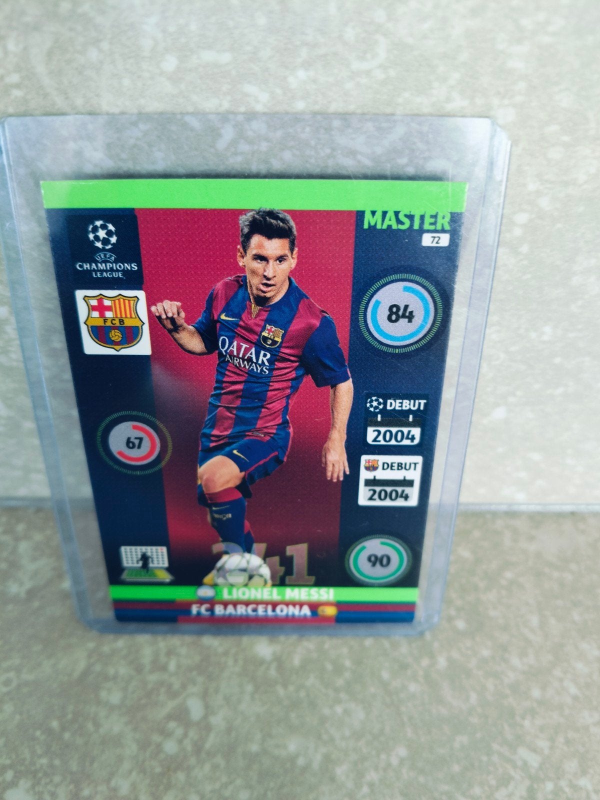 Lionel Messi Panini Champions League 2014-2015, Enlèvement ou Envoi