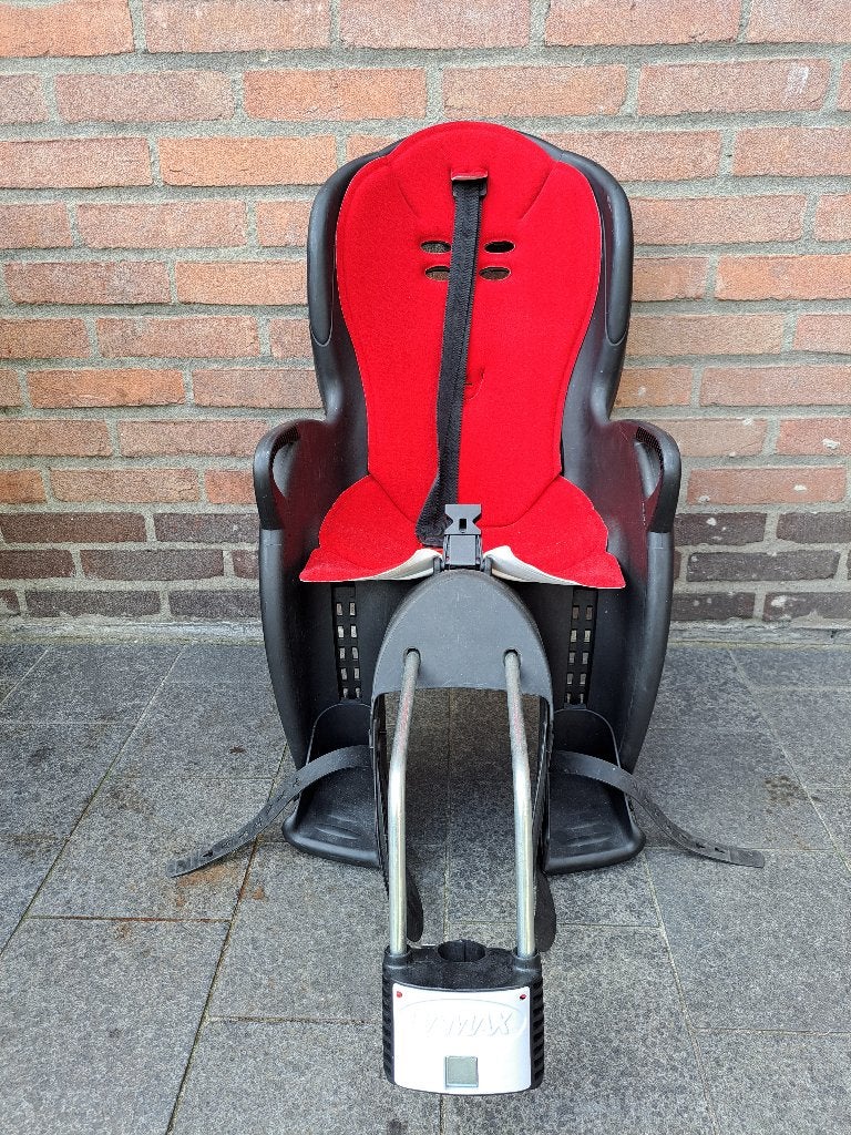 fietstoel, Fietsen en Brommers, Ophalen, Achterzitje, Voetsteuntjes, HAMAX (Decathlon)