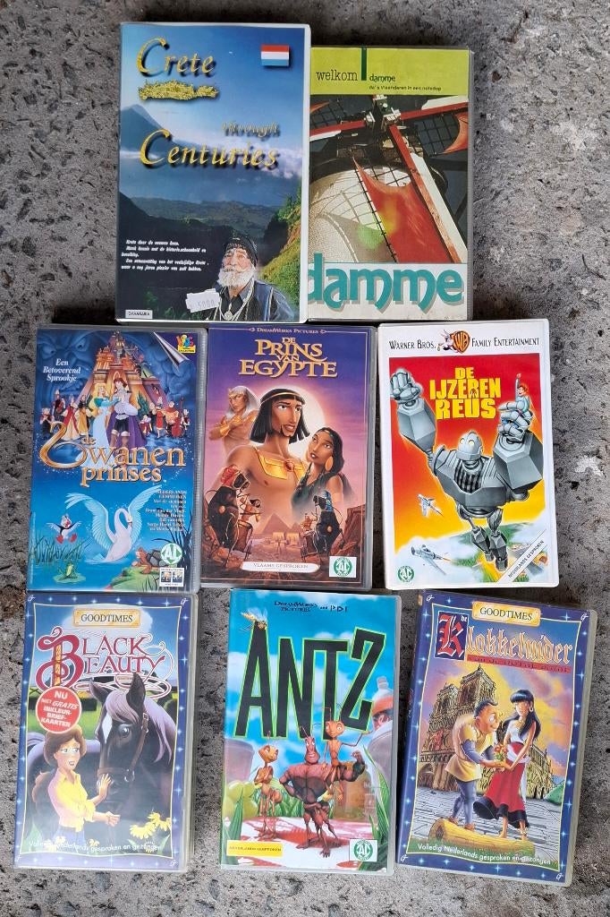 Video casettes - Speelfilms, Cd's en Dvd's, VHS | Film, Vanaf 6 jaar, Ophalen, Zo goed als nieuw, Nederlandstalig