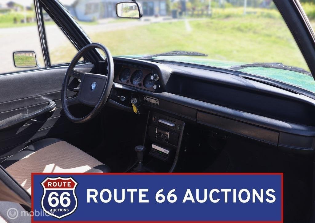 BMW 1802 Touring | 1973 | Route 66 Auctions, Auto's, Zwart, Bedrijf, Handgeschakeld, Overige carrosserie