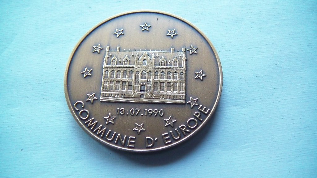 RESERVE ALN médaille mouscron 1990 (50mm), Enlèvement