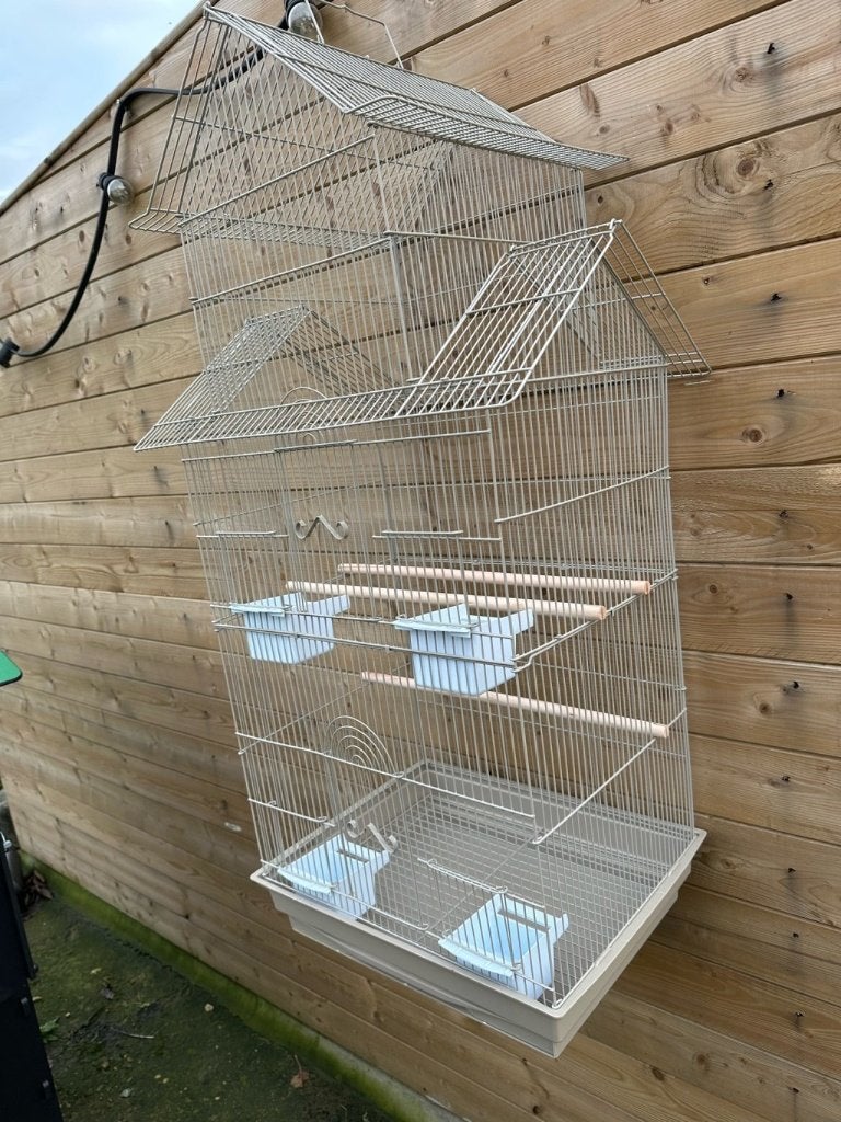 Vogel kooi: 'Princess Deluxe', Dieren en Toebehoren, Ophalen, Nieuw, Metaal, Vogelkooi