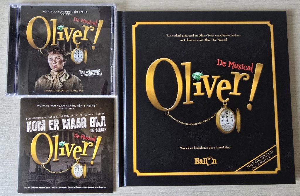 Oliver! Musical : boek, luisterverhaal & muziek, Boeken, Ophalen of Verzenden, Cd