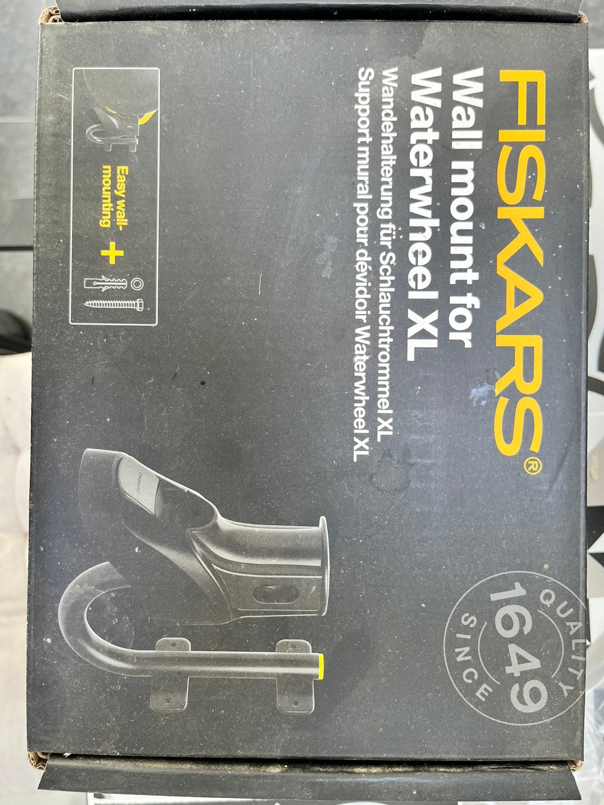 Fiskars wallmount for waterwheel XL, Enlèvement