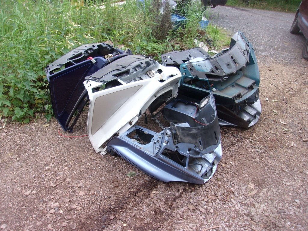 GOLDWING 1500 VORKKOP, Ophalen, Gebruikt