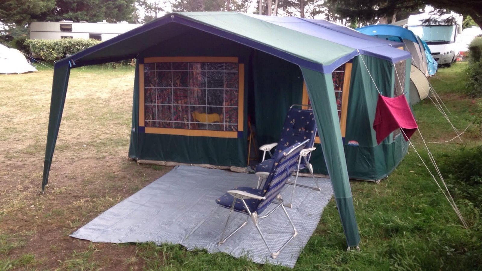 Vouwwagen Cabanon, Caravans en Kamperen, Vouwwagens, Cabanon, Ophalen