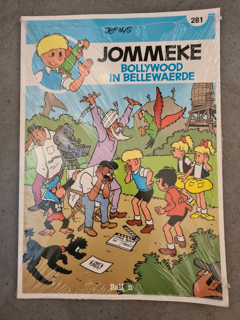 Jommeke strip – Bollywood in Bellewaerde 281 – nieuw, Neuf, Enlèvement ou Envoi, Une BD, Jef Nys.
