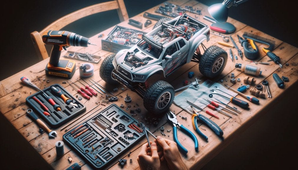 RC Auto kapot?, Hobby en Vrije tijd, Ophalen, Gebruikt, Auto