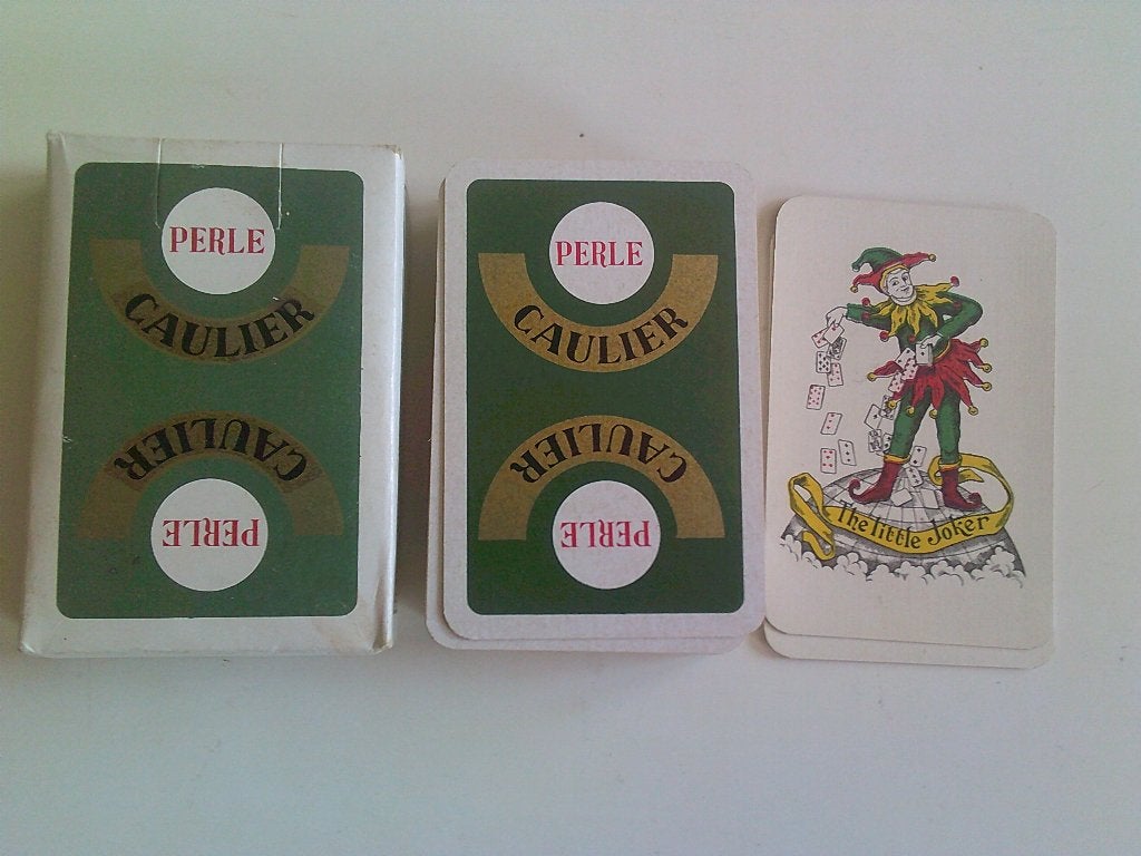 Spel speelkaarten Brij Caulier uit Brussel ., Ophalen of Verzenden, Speelkaart(en)