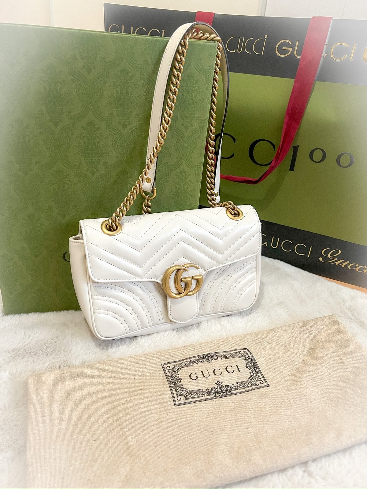 Gucci Marmont Bag, Ophalen, Zo goed als nieuw