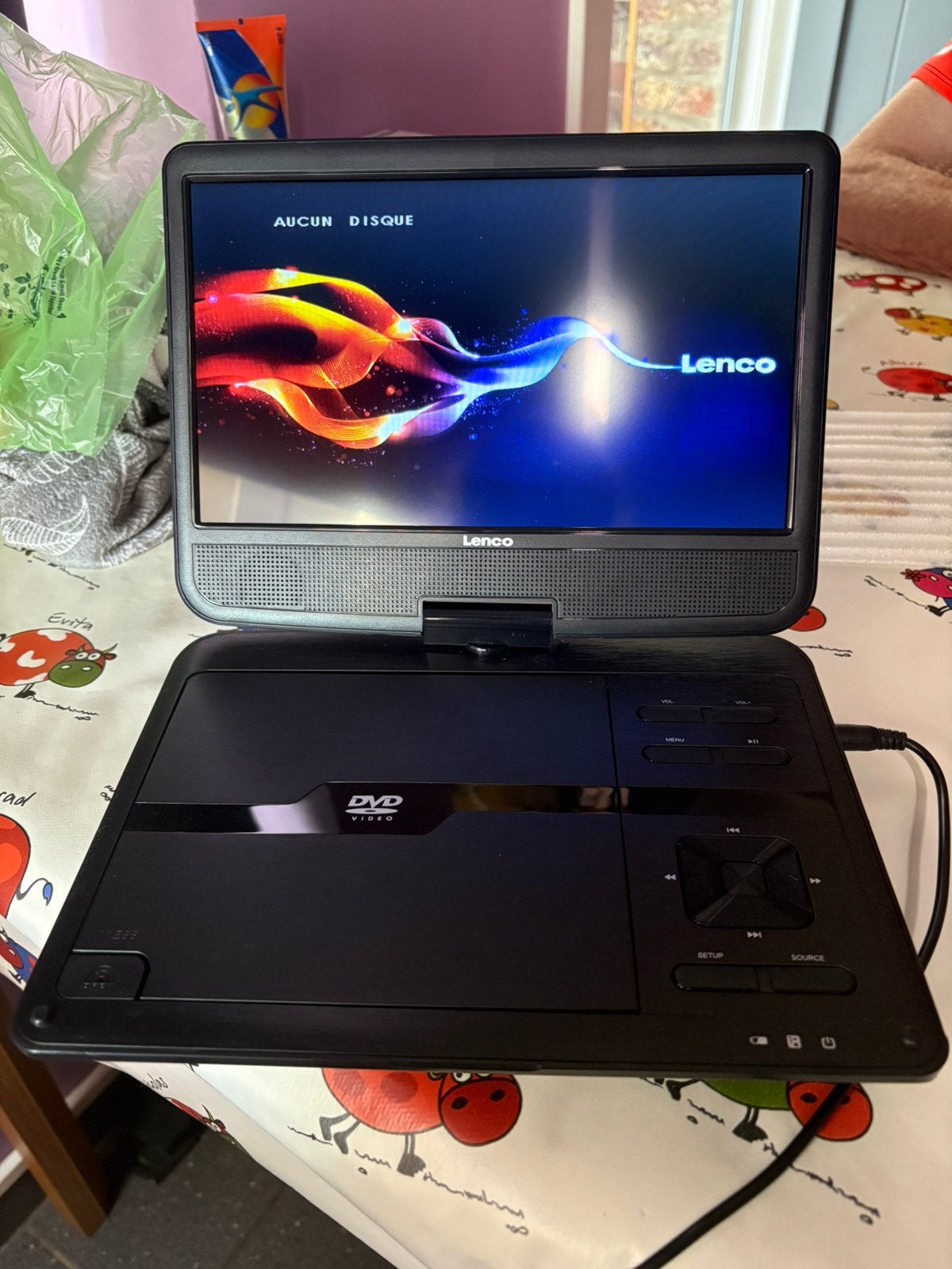Lecteur DVD Lenco, Enlèvement, Comme neuf, Lecteur DVD