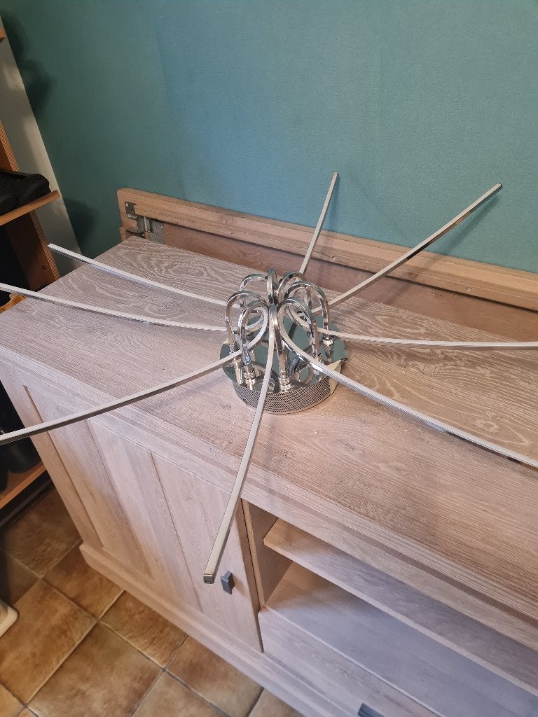 Hanglamp led, Ophalen, Zo goed als nieuw, Metaal