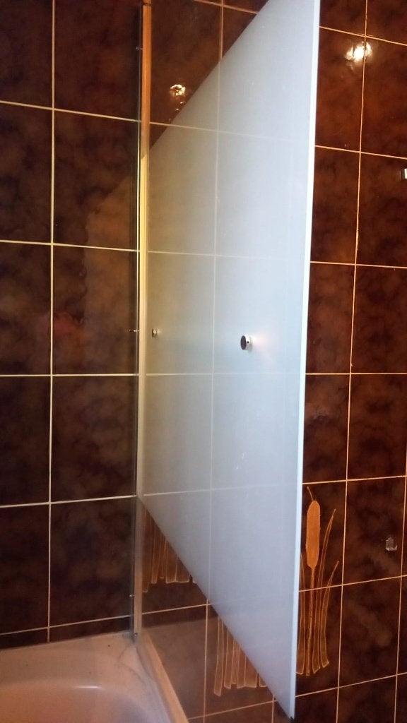 Paroi de bain, Enlèvement, Comme neuf, Avec baignoire