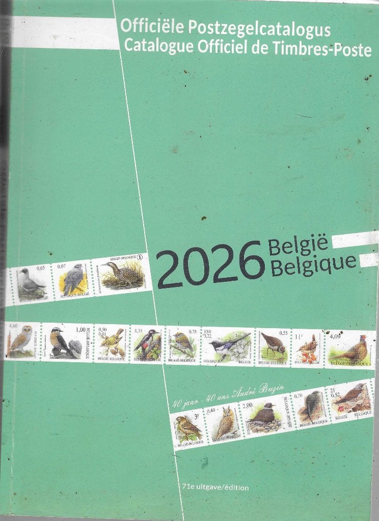 officiele belgische postzegelcatalogus 2026, Timbres & Monnaies, Enlèvement, Catalogue